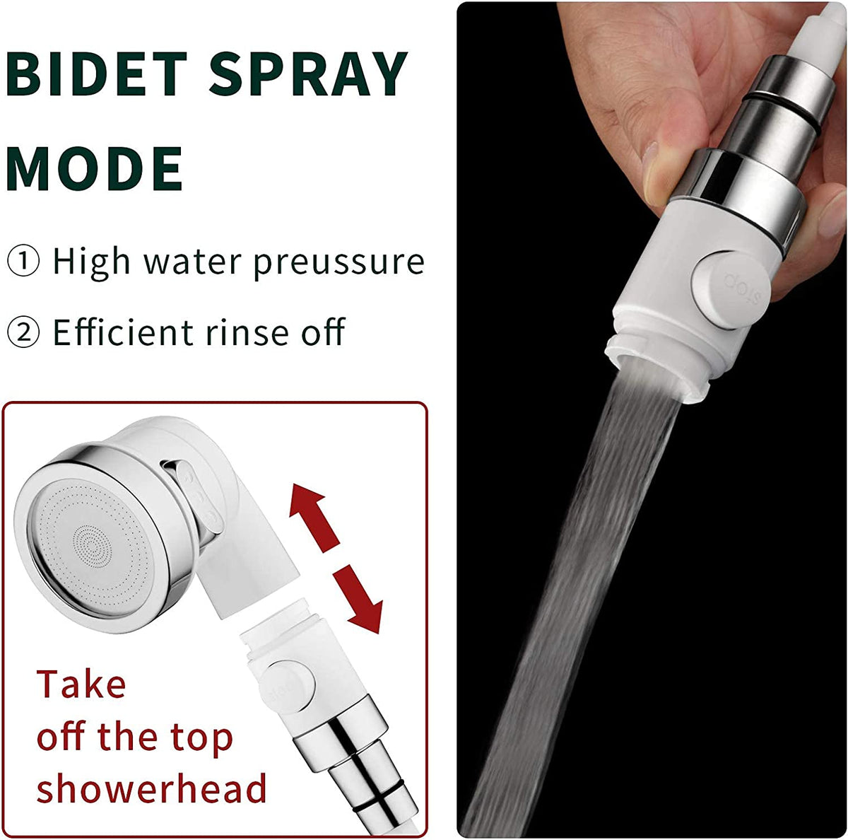 Faucet sprayer dog shower attachment – view 7