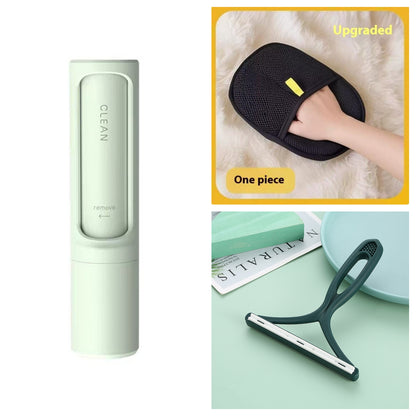 Reusable self-cleaning pet hair remover brush – view 14