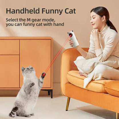 Automatic LED laser cat toy – view 3