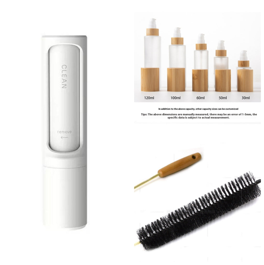Reusable self-cleaning pet hair remover brush – view 23