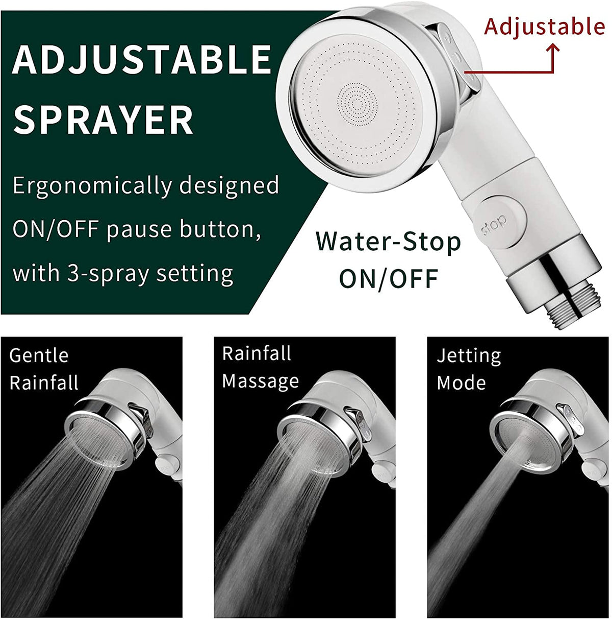 Faucet sprayer dog shower attachment – view 5